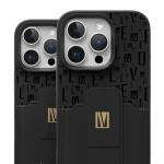 CASE GRIPSTAND MORPHIX با جای کارت برای IPHONE 16 PRO MAX - مشکی - برند لِوِلو Levelo - تصویر 10