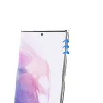محافظ صفحه شیشه ای با چسب لبه خمیده سه بعدی سبز برای SAMSUNG GALAXY NOTE 20 - BLACK - برند گرین لاین Green lion - تصویر 5