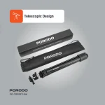 پایه سه پایه تاشو و قابل انعطاف - مشکی - برند پرودو Porodo - تصویر 20