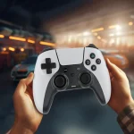 کنترلر PS4 GAMEPAD 600MAH - سفید/مشکی - برند پرودو گیمینگ Porodo gaming - تصویر 8