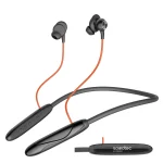 SOUNDTEC MAGNETIC INR WIRELESS NECKBAND - مشکی - برند پرودو Porodo - تصویر 4