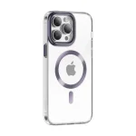 CLEAR MAGSAFE 2 CASE برای iPhone 14 PRO MAX (6.7 اینچ) - بنفش - برند گرین لاین Green lion - تصویر 2