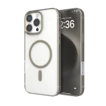 CLAIRE با قاب سپر آلومینیومی برای iPhone 16 PRO - TITANIUM - برند لِوِلو Levelo - تصویر 12