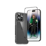 بسته 4 در 1 دیفندر برای آیفون 15 - شفاف - برند گرین لاین Green lion - تصویر 3