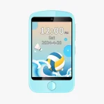 تلفن کودک با کیف و 700MAH 192MB - آبی - برند پرودو Porodo - تصویر 3
