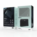 کیف کلاچ VALLON - مشکی - برند گرین لاین Green lion