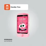تلفن کودک با جعبه و بند 700MAH 192MB - صورتی - برند پرودو Porodo - تصویر 16