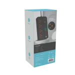 سوکت آبی 4 AC با پورت USB-A X4 USB-C X2 انگلستان (سیم 3M) - مشکی - برند پرودو Porodo - تصویر 4