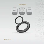 جای حلقه تلفن LUCCIO 2 IN 1 - مشکی - برند لِوِلو Levelo - تصویر 10