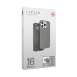 قاب سیلیکونی MORPHIX با دستگیره سیلیکونی برای آیفون 16 پرو - خاکستری - برند لِوِلو Levelo - تصویر 16