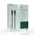 کابل پی وی سی USB-C به لایتنینگ 2M - مشکی - برند گرین لاین Green lion - تصویر 2