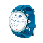 RAYTONA SMART WATCH BLUE DIAL + بند سیلیکونی - برند پرودو Porodo - تصویر 6