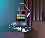 SOUNDTEC 2.31 MP3 PLAYER با گوشی - مشکی - برند پرودو Porodo - تصویر 5