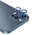 محافظ شیشه ای دوربین ضد تابش سبز برای IPHONE 12 / 12 PRO (6.1 اینچ) - آبی - برند گرین لاین Green lion - تصویر 7