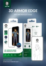 محافظ صفحه GREEN 3D PET HD GLASS برای IPHONE 13 / 13 PRO-CLEAR - برند گرین لاین Green lion