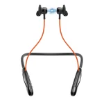 SOUNDTEC MAGNETIC INR WIRELESS NECKBAND - مشکی - برند پرودو Porodo - تصویر 5