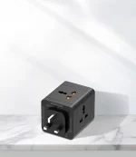 آداپتور PD20W QC 3.0 2A+1 TYPE C - مشکی - برند پرودو Porodo - تصویر 2
