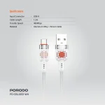 کابل USB به TYPE-C پرودو مدل PD-CBL0012 - تصویر 6