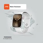 ساعت هوشمند MAGNIFICO 3 HD TFT با صفحه نقره ای و بند دوگانه (سیلیکون + - برند پرودو Porodo - تصویر 5