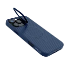 کیف سیلیکونی LIVIA TPU برای iPhone 16 PRO - BLUE - برند لِوِلو Levelo - تصویر 6