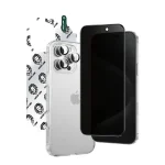 4 در 1 بسته DEFENDER PRIVACY برای IPHONE 16 PRO MAX - شفاف - برند گرین لاین Green lion - تصویر 3