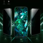 9H STEVE PRIVACY FULL GLASS Screen Protector for iPhone 16 PROMAX - BLACK - برند گرین لاین Green lion - تصویر 18