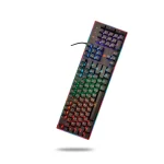 صفحه کلید مکانیکی (انگلیسی / عربی) - مشکی - برند پرودو گیمینگ Porodo gaming - تصویر 4