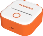 چاپگر لیبل مینی سبک زندگی - سفید/نارنجی - برند پرودو Porodo - تصویر 6