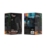 میکروفون OMNI Stream با پایه چراغ RGB 1.7M PVC CABLE ANC - BLACK - برند پرودو گیمینگ Porodo gaming - تصویر 5