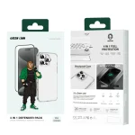 4 در 1 DEFENDER PACK IPHONE 16 PRO MAX - CLEAR - برند گرین لاین Green lion - تصویر 3