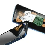 محافظ صفحه نمایش شیشه ای HD سیلیکونی سه بعدی سبز برای iPhone 12 PRO MAX 6.7 اینچی - برند گرین لاین Green lion - تصویر 4