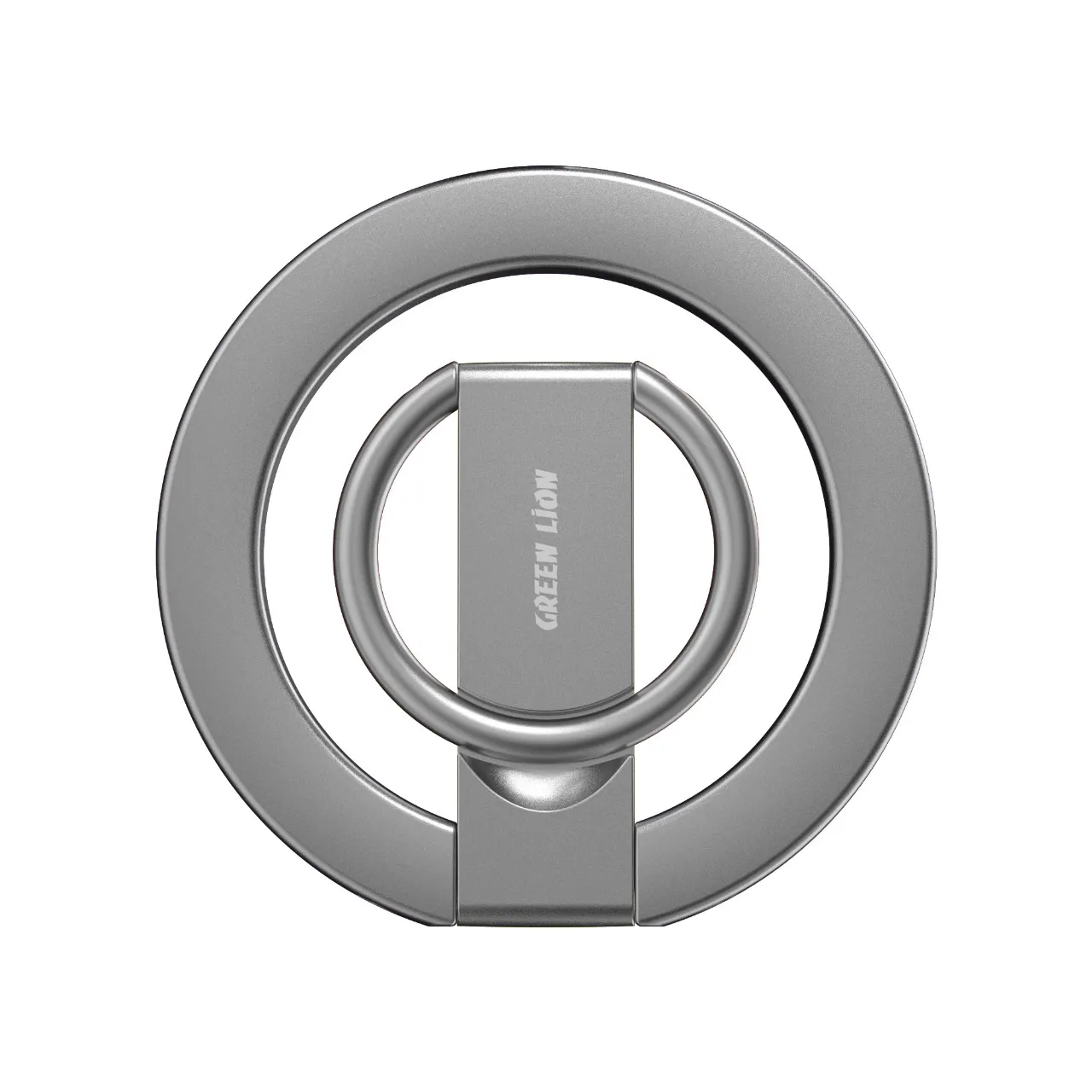 GREEN LION MAGNETIC RING HOLDER - SILVER جای انگشتر مغناطیسی - نقره ای - برند گرین لاین Green lion - تصویر 1