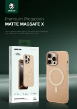 مات MAGSAFE X CASE FOR IPHONE 16 PRO MAX - DESERT - برند گرین لاین Green lion - تصویر 5