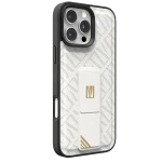قاب گیره MORPHIX CUERO برای آیفون 16 PRO MAX - سفید - برند لِوِلو Levelo - تصویر 4