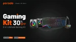 کیت بازی 5 در 1 (صفحه کلید / بلندگوهای استریو / میکروفون RGB / - برند پرودو گیمینگ Porodo gaming - تصویر 17