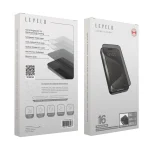 محافظ صفحه نمایش 2.5 بعدی SILK PRINT SILICONE EDGE PRIVACY SREEN FOR IPHONE 16PRO - برند لِوِلو Levelo - تصویر 9