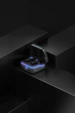 V5.3 TWS 40MAH*2 400MAH DUAL MIC ENC چراغ RGB با تأخیر کم TYPE-C - BLA - برند پرودو گیمینگ Porodo gaming - تصویر 4