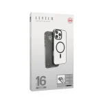 CLAIRE با قاب سپر آلومینیومی برای iPhone 16 PRO - مشکی - برند لِوِلو Levelo - تصویر 14
