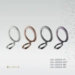 جای حلقه تلفن LUCCA MAGSAFE - تیتانیوم طبیعی - برند لِوِلو Levelo - تصویر 10