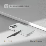CASE SOLO FOR IPHONE 16 PRO MAX - WHITE - برند لِوِلو Levelo - تصویر 13