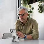 قاب دستگیره MAGSAFE MORPHIX برای آیفون 16 PRO MAX - خاکستری - برند لِوِلو Levelo - تصویر 16