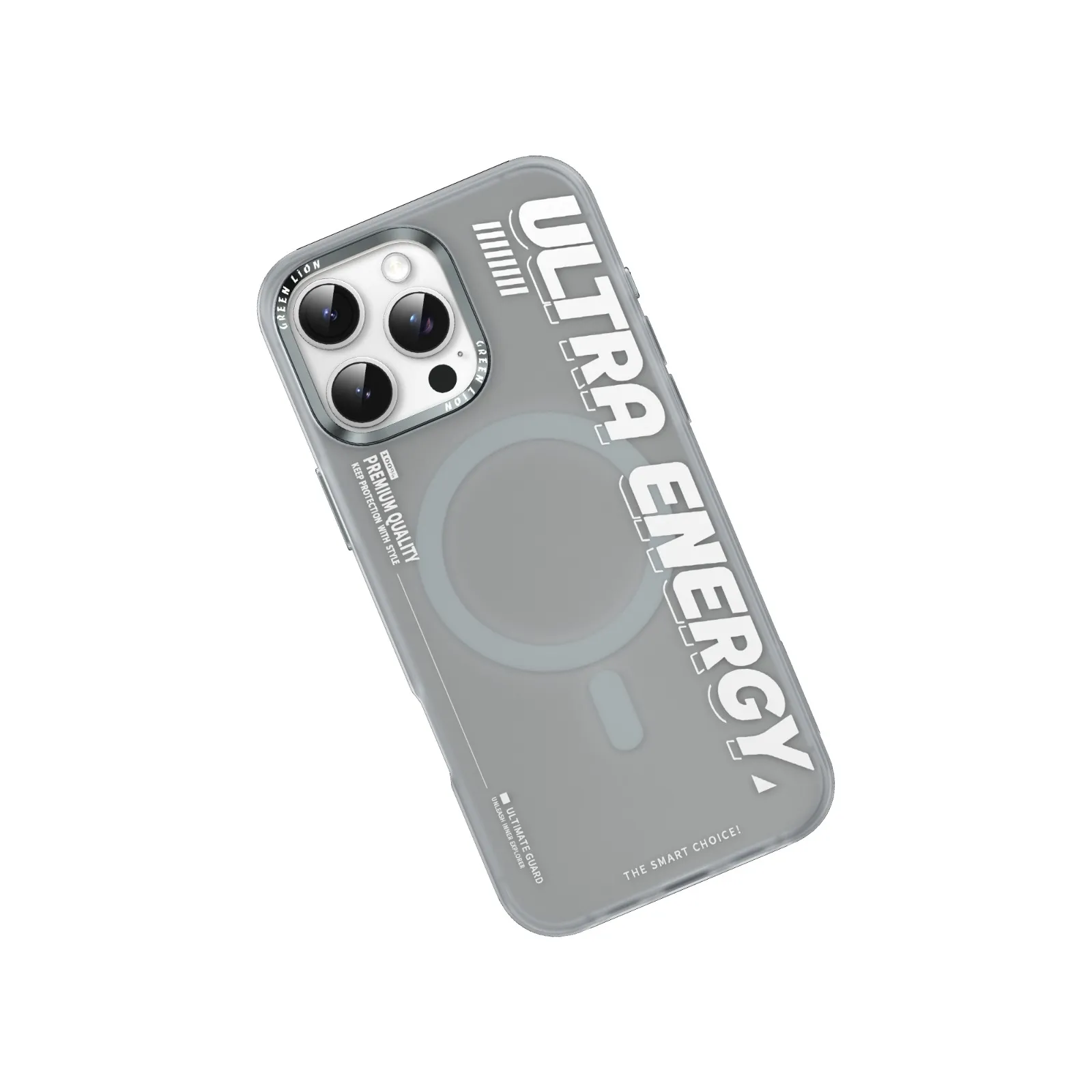 ULTRA MAGSAFE برای IP16PRO MAX - تیتانیوم طبیعی - برند گرین لاین Green lion ULTRA MAGSAFE برای IP16PRO MAX - تیتانیوم طبیعی - برند گرین لاین Green lion - تصویر 1