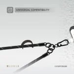 EVERLY PHONE CROSSBODY LANYARD - BLACK - برند لِوِلو Levelo - تصویر 8