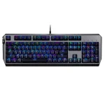 صفحه کلید بازی مکانیکی سیمی با سوئیچ GATERON PRO (آبی) - مشکی - برند پرودو گیمینگ Porodo gaming - تصویر 4