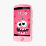 تلفن کودک با جعبه و بند 700MAH 192MB - صورتی - برند پرودو Porodo