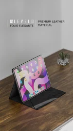 کیف ELEGANTE FOLIO IPAD PRO 13 اینچ 2024 - مشکی - برند لِوِلو Levelo - تصویر 5