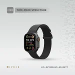بند ساعت لولو مدل LVL-SKYWEAVE-49 مناسب برای اپل واچ 49/46 میلی متری - تصویر 4
