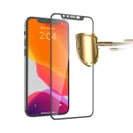 محافظ صفحه GREEN 3D SECURITY PRO HD GLASS برای آیفون 12 PRO MAX 6.7 اینچی - مشکی - برند گرین لاین Green lion - تصویر 5