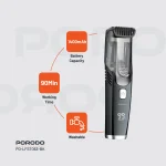 دستگاه خلاء شارژی دوگانه ضد آب LIFETSYLE 1400MAH - خاکستری و BLAC - برند پرودو Porodo - تصویر 12