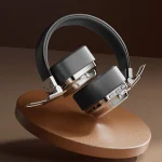 هدفون SOUNDTEC VINTAGE - مشکی/نقره ای - برند پرودو Porodo - تصویر 3